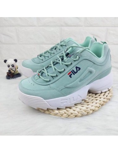 fila disruptor dark green